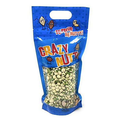 Crazy Nuttys Wasabi Peas - 12 Ounces