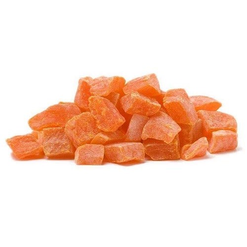 Diced Papaya - 3 Pounds - Antioxidant Rich Snack, Low Sugar, Fre