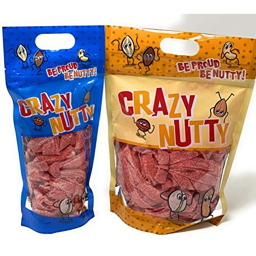 Sour Strawberry Belts - 2 Pounds