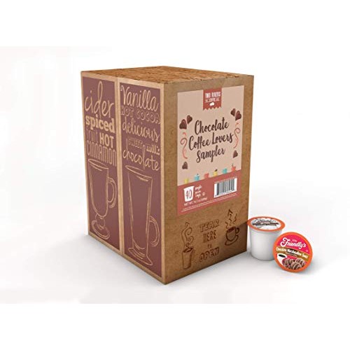 Two Rivers Coffee Chocolate Lovers Coffee Single Serve Cups Vari
