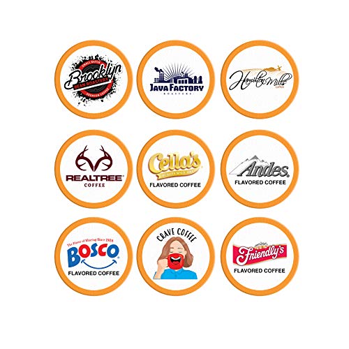 Two Rivers Coffee Flavored Coffee Pods Variety Pack Sampler, Com