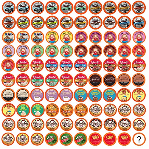 Two Rivers Coffee Flavored Coffee Pods Variety Pack Sampler, Com