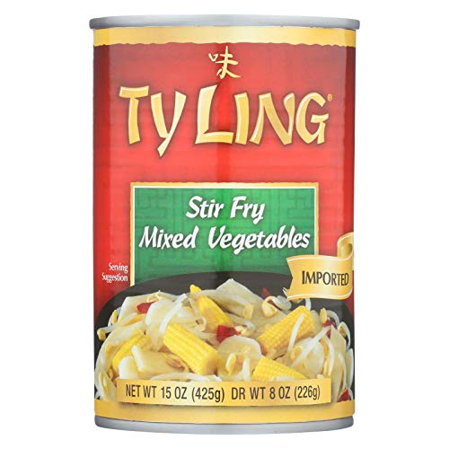 Ty Ling Naturals Stir Fry Mixed Chinese Vegetables, 15 Ounce Pa