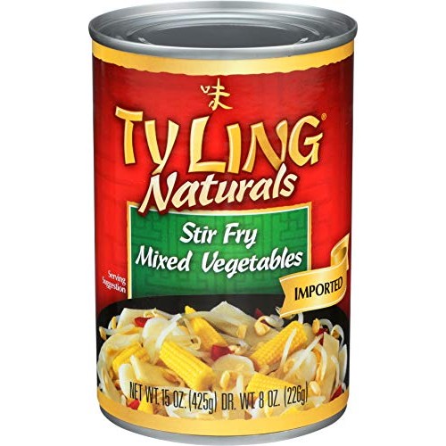 Ty Ling Mixed Chinese Vegetables, 15-Ounce Cans Pack Of 24