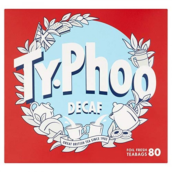 Typhoo Tea Decaf 80Ct Tea Bags