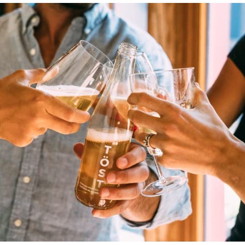 Töst All-Natural Alcohol Free Sparkling Beverage, 25.4 Fl Oz Pa