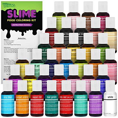 36 Color Food Coloring Liqua-Gel Ultimate Decorating Kit Primary