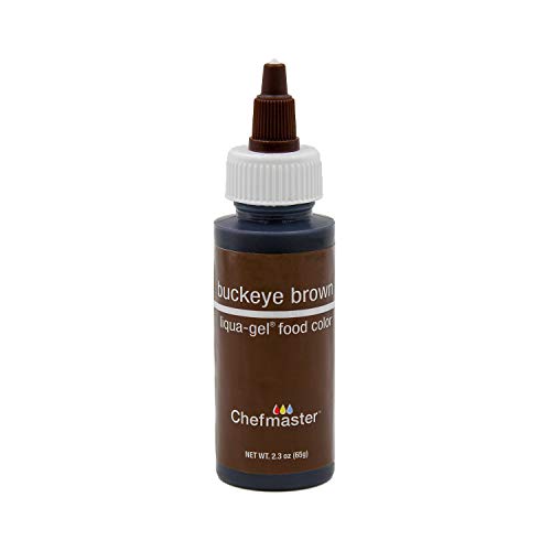 U.S. Cake Supply 2.3-Ounce Liqua-Gel Cake Food Coloring Buckeye