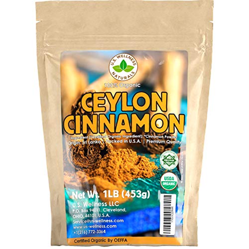 Ceylon Cinnamon Powder 1Lb | 100% Certified Organic | Freshly
