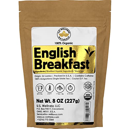 English Breakfast Tea, CRISP, RICH & AROMATIC well-rounded loose...