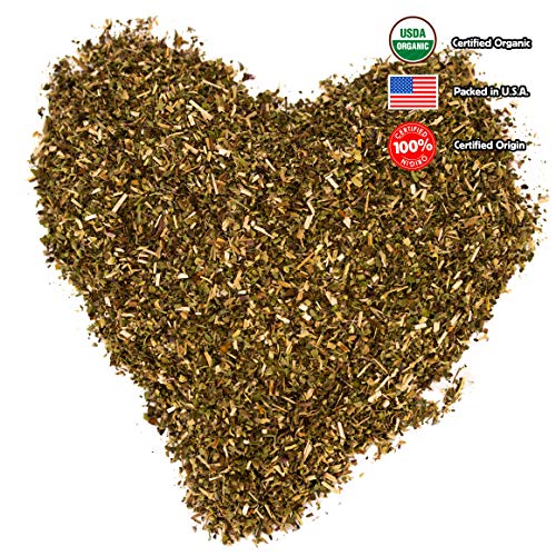 Oregano Tea 8Oz - 100% Certified Organic Usda Seal Oregano Cut