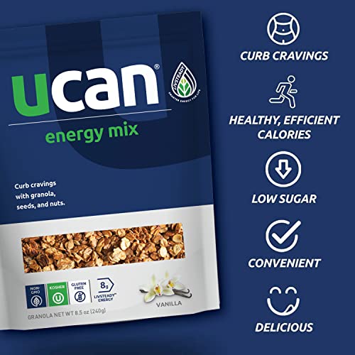 Ucan Granola &Amp; Nut Energy Mix - Long Lasting Energy Snack - Low