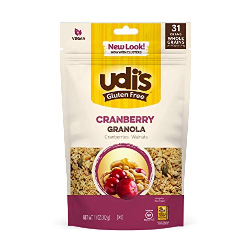 Udis Gluten Free Cranberry Granola, 11 Oz.