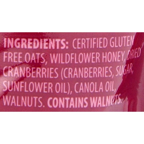 Udis Gluten Free Granola, Cranberry, 12-Ounce Pouches Pack Of 3