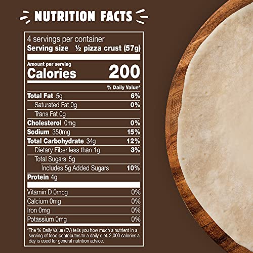 Udis Gluten Free Two Cheese Pizza With Crispy Thin Crust, Froze...