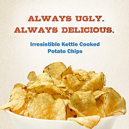 Uglies 4 Pack Kettle Cooked Sea Salt Potato Chips - Gluten Free,