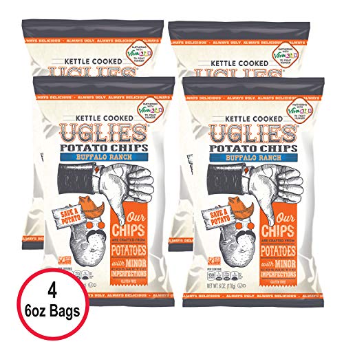 Uglies Kettle Cooked Potato Chips - Gluten Free, Kosher, Non-Gmo