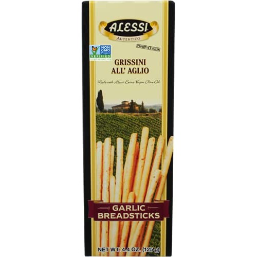 Alessi Garlic Breadsticks 12X 4.4Oz By Alessi