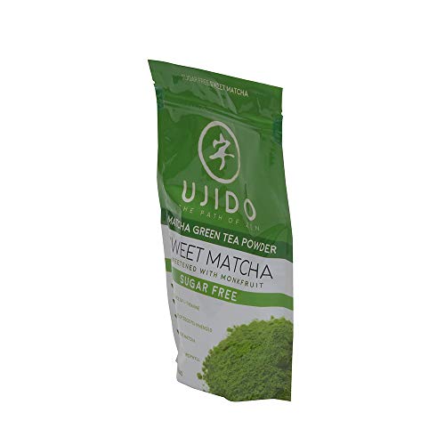 Ujido Sweet Matcha, 16 oz. – Sugar-Free Ceremonial Grade Japanes...