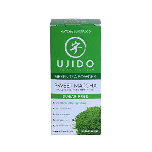 Ujido Japanese Monk Fruit Sweet Matcha 7.05 Ounce 200G