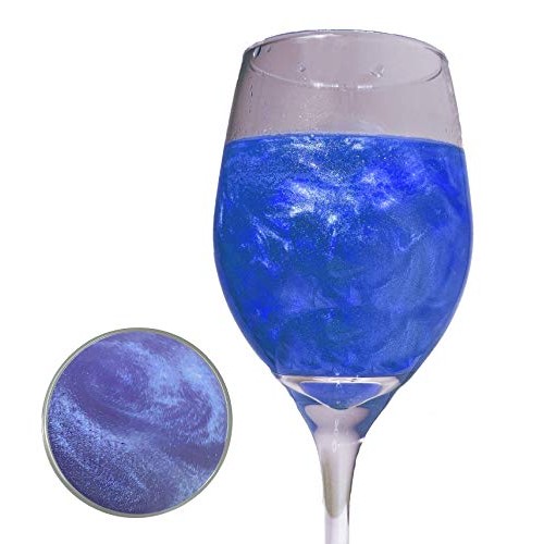 Snowy River Natural Sapphire Wine Glitter, Kosher Certified Sapp