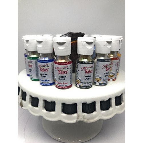 Ultimate Baker Luster Dust Multicolor Set Of 20 Colors - Kosher