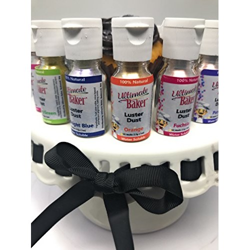 Ultimate Baker Luster Dust Multicolor Set Of 20 Colors - Kosher