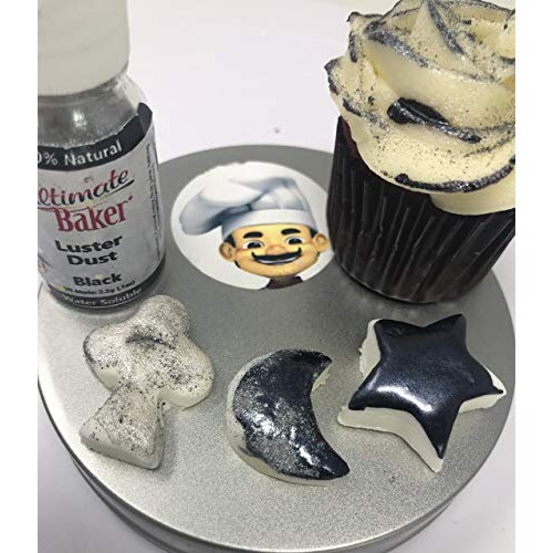 Ultimate Baker Black Luster Dust - Kosher Certified Natural Blac