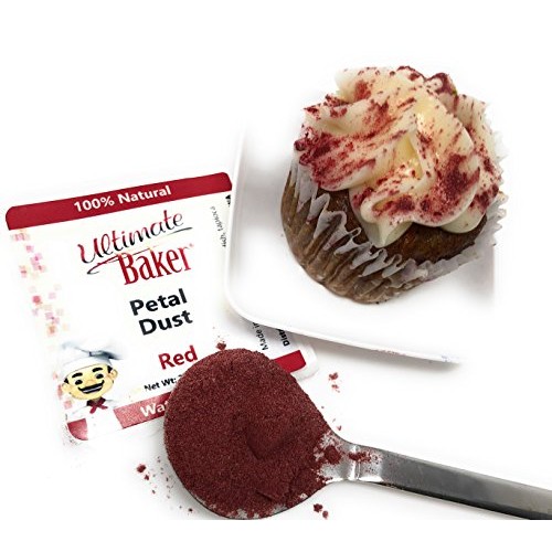 Ultimate Baker Red Petal Dust - Kosher Certified Natural Matte R