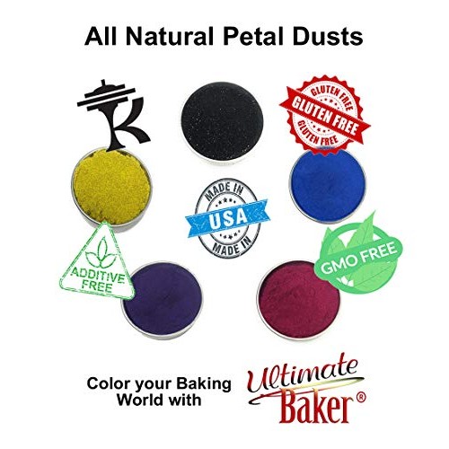 Ultimate Baker Royal Blue Petal Dust - Kosher Certified Blue Dus
