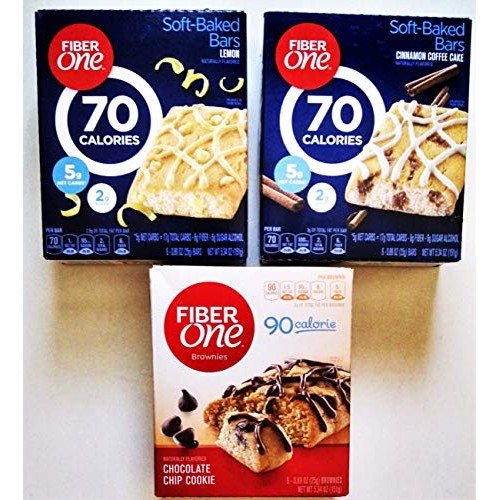 Fiber One Ultimate 90 Calorie Brownie Variety 3 Pack + Free Pack