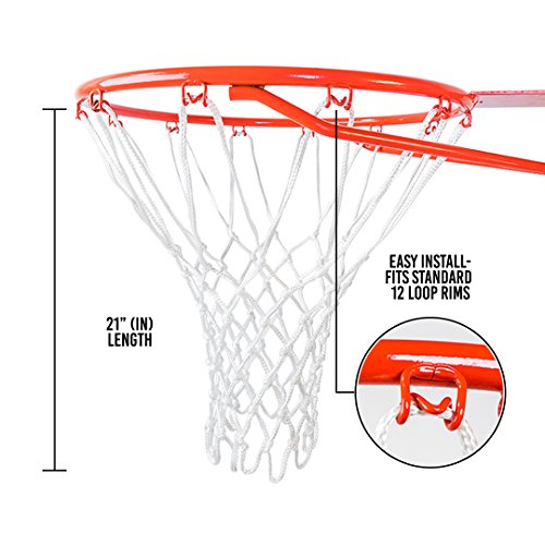 Ultra Heavy Duty Basketball Net Replacement - All Weather Anti W