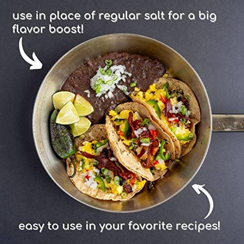 Umami Salt, Shiitake Mushroom Kosher Flake Sea Salt, Perfect For