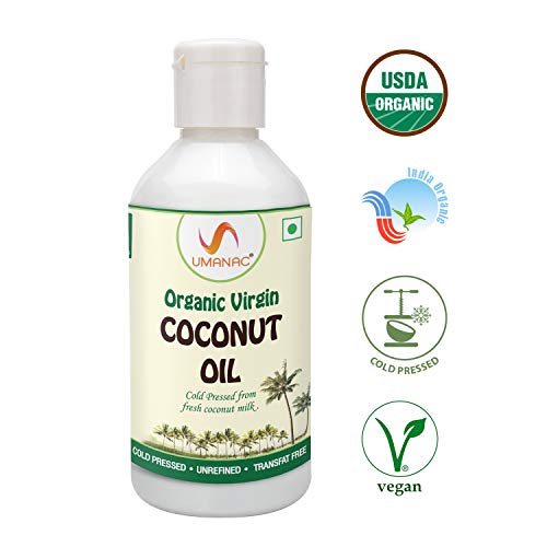Umanac Organic Extra Virgin Coconut Oil Pet Bottle 250Ml