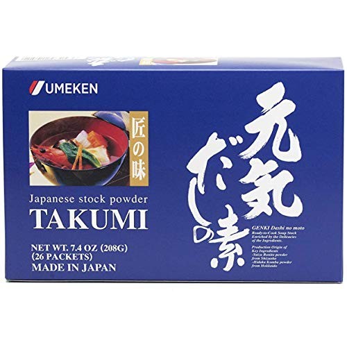 Umeken Takumi Stock Powder, No Msg Added, 26 Packets / Pack Of 1