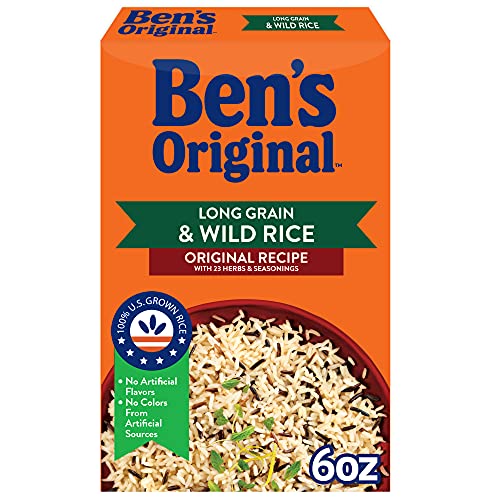 Ben’S Original Long Grain &Amp; Wild Rice Original Recipe, 6 Oz.