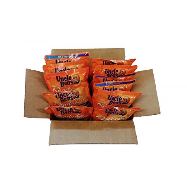 Uncle Bens Ready Rice Ultimate Variety Bundle, 11 Popular Flavo...