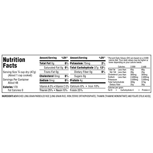 Uncle Bens Original Long Grain Rice, 80 Oz