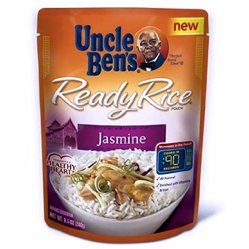 Uncle Bens Ready Rice Pouch Jasmine - 6 Pack Bundle