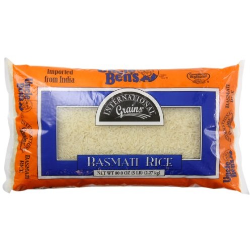 Uncle Bens Basmati Rice, 5Lb 2Pk