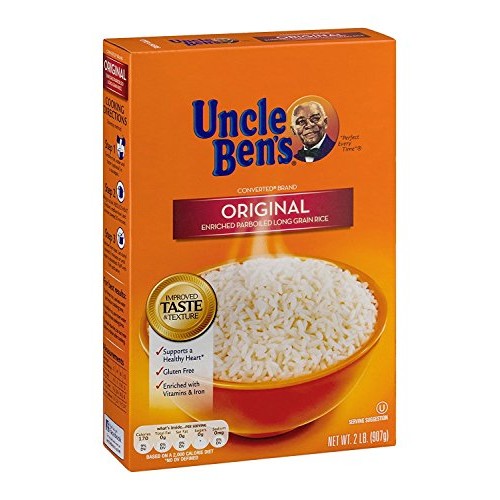 Uncle Bens, Enriched Parboiled Long Grain Rice, Original,