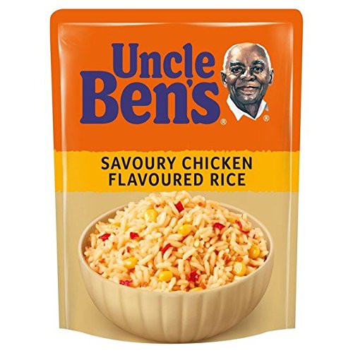 Uncle Bens Microwave Rice Savoury Chicken 250G