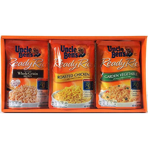 Uncle Bens Ready Rice 6 Pouch Value Assortment Box , 6 X 8.8 Oz