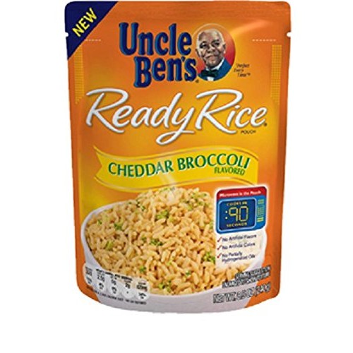 Uncle Bens Ready Rice Cheddar &Amp; Broccoli 8.5Oz Pouch 6 Pack