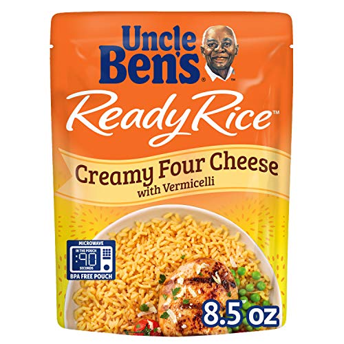 Uncle Bens Ready Rice: Creamy Four Cheese 12Pk