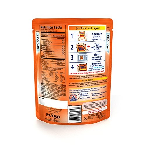 Uncle Bens Ready Rice Pilaf, 8.8-Ounce Packages Pack Of 6