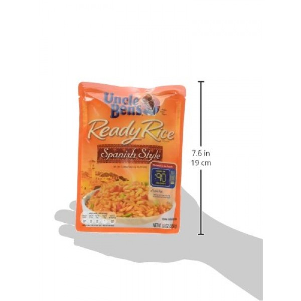 UNCLE BEN’S Ready Rice: Spanish Style 12pk