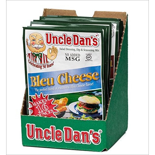 Uncle Dans Bleu Cheese Dressing, Dip, &Amp; Seasoning Mix - 12 Pack