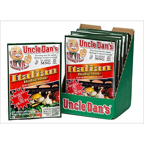Uncle Dans Italian Dressing, Dip, And Seasoning Mix - 12 Pack Case