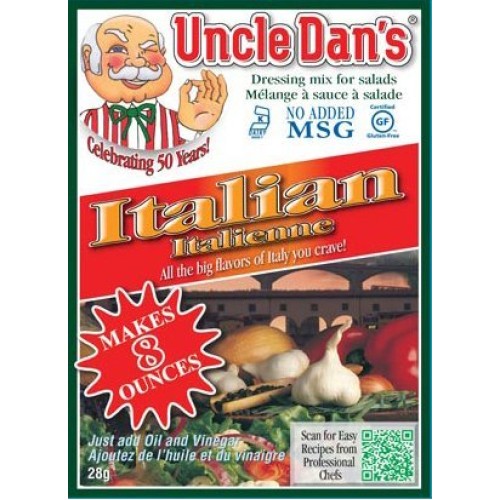 Uncle Dans Italian Dressing, Dip, And Seasoning Mix - Packet